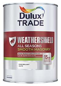 Dulux Trade Weathershield All Seasons Smooth Masonry